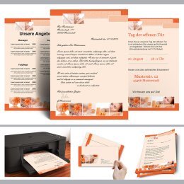 Briefpapier ENTSPANNUNG - DIN A4 Format 20 Blatt