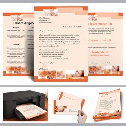 Briefpapier ENTSPANNUNG - DIN A4 Format 50 Blatt