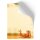 Briefpapier - Motiv RELAXEN AM SEE | Wellness & Beauty | Hochwertiges DIN A5 Briefpapier - 100 Blatt | 90 g/m² | einseitig bedruckt | Online bestellen!