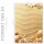 Briefpapier MUSCHELN IM SAND - DIN A4 Format 20 Blatt