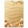 Briefpapier MUSCHELN IM SAND - DIN A5 Format 50 Blatt