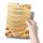 Briefpapier MUSCHELN IM SAND - DIN A5 Format 50 Blatt
