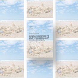Briefpapier SANDBURG - DIN A4 Format 100 Blatt