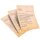 Briefpapier SPUREN IM SAND - DIN A4 Format 50 Blatt