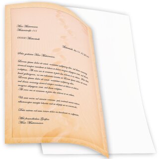 Briefpapier SPUREN IM SAND - DIN A4 Format 250 Blatt