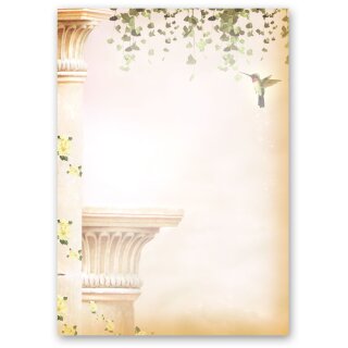 Briefpapier KOLIBRI - DIN A5 Format 50 Blatt Tierwelt, Motivpapier, Paper-Media