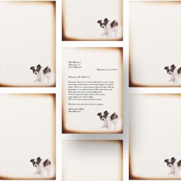 Briefpapier LUSTIGER WELPE - DIN A4 Format 50 Blatt