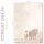 PFERDE IM NEBEL Briefpapier Tiere CLASSIC 50 Blatt Briefpapier, DIN A5 (148x210 mm), A5C-028-50