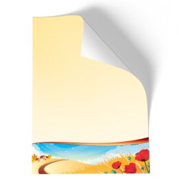 Briefpapier VIER JAHRESZEITEN - HERBST - DIN A4 Format 50 Blatt
