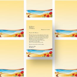 Briefpapier VIER JAHRESZEITEN - HERBST - DIN A4 Format 50 Blatt