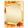 Briefpapier HERBSTBLÄTTER - DIN A4 Format 50 Blatt Jahreszeiten - Herbst, Herbstmotiv, Paper-Media