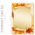 HERBSTBLÄTTER Briefpapier Herbstmotiv CLASSIC 50 Blatt Briefpapier, DIN A4 (210x297 mm), A4C-8244-50