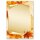 Briefpapier HERBSTBLÄTTER - DIN A5 Format 250 Blatt Jahreszeiten - Herbst, Herbstmotiv, Paper-Media