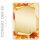 HERBSTBLÄTTER Briefpapier Herbstmotiv CLASSIC 250 Blatt Briefpapier, DIN A5 (148x210 mm), A5C-056-250