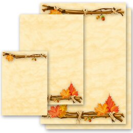 Briefpapier Herbstmotiv HERBSTGOLD