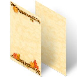 Briefpapier HERBSTGOLD - DIN A4 Format 50 Blatt