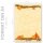 Briefpapier HERBSTGOLD - DIN A4 Format 100 Blatt