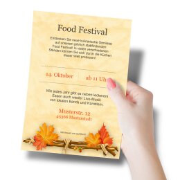 Briefpapier HERBSTGOLD - DIN A5 Format 100 Blatt