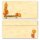Briefpapier Set HERBSTGOLD - 200-tlg. DL (ohne Fenster)