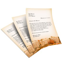 Briefpapier HERBSTLAUB - DIN A4 Format 50 Blatt