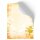Briefpapier - Motiv VOGELSCHEUCHE | Jahreszeiten - Herbst | Hochwertiges DIN A4 Briefpapier - 50 Blatt | 90 g/m² | einseitig bedruckt | Online bestellen!