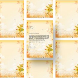 Briefpapier VOGELSCHEUCHE - DIN A4 Format 100 Blatt