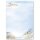 Briefpapier WINTERLANDSCHAFT - DIN A4 Format 50 Blatt Natur & Landschaft, Jahreszeiten - Winter, Winter, Paper-Media