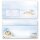 Briefumschläge WINTERLANDSCHAFT - 10 Stück DIN LANG (mit Fenster) Natur & Landschaft, Jahreszeiten - Winter, Winter, Paper-Media