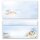 WINTERLANDSCHAFT Briefpapier Sets Winter CLASSIC Briefpapier Set, 100 tlg., DIN A4 & DIN LANG im Set., SOC-8319-100