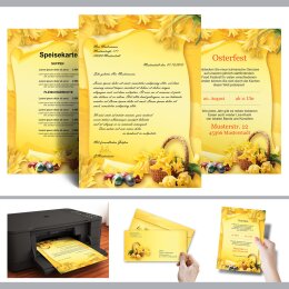 Briefpapier OSTERFEST - DIN A5 Format 100 Blatt