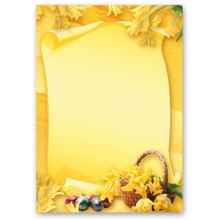 Briefpapier OSTERFEST - DIN A5 Format 250 Blatt Ostern, Osterpapier, Paper-Media
