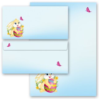 Briefpapier Set OSTERHASE - 200-tlg. DL (ohne Fenster)