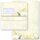Briefpapier Set MARGERITEN - 100-tlg. DL (mit Fenster)