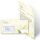 Briefpapier Set MARGERITEN - 100-tlg. DL (mit Fenster)