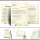 Briefpapier Set MARGERITEN - 100-tlg. DL (mit Fenster)