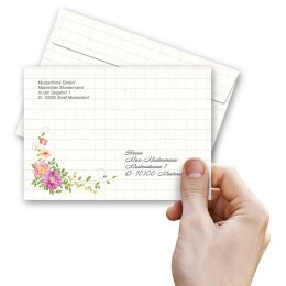 BLUMENBRIEF Briefumschläge Blumenmotiv CLASSIC 10 Briefumschläge, DIN C6 (162x114 mm), C6-8355-10