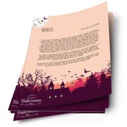 Briefpapier HAPPY HALLOWEEN - DIN A4 Format 250 Blatt