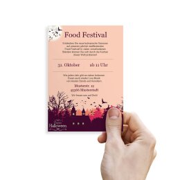Briefpapier HAPPY HALLOWEEN - DIN A6 Format 100 Blatt