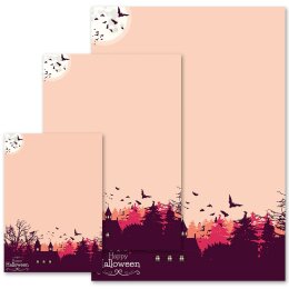 Briefpapier HAPPY HALLOWEEN - DIN A6 Format 100 Blatt