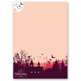 Briefpapier Set HAPPY HALLOWEEN - 100-tlg. DL (ohne Fenster)