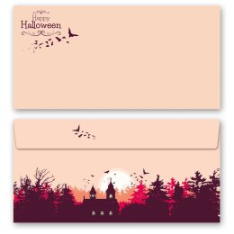 Briefpapier Set HAPPY HALLOWEEN - 100-tlg. DL (ohne Fenster)