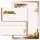 Briefpapier Set LEBKUCHENZEIT - 40-tlg. DL (mit Fenster)