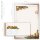 Briefpapier Set LEBKUCHENZEIT - 40-tlg. DL (mit Fenster)