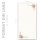 BLUMENBRIEF Notizblöcke  CLASSIC 4 Blöcke, DIN LANG (105x210 mm) Hoch, BLDL-5001-4