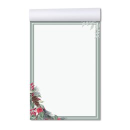 Notizblöcke für Ihre Erledigungen, Einkaufslisten oder Gesprächsnotizen online kaufen. Hochwertige Notizblock-Designs in DIN A6 Format, 50 Blatt je Block.