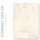Briefpapier MARMOR BEIGE - DIN A6 Format 100 Blatt