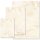 Briefpapier MARMOR BEIGE - DIN A6 Format 100 Blatt