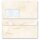 Briefumschläge MARMOR BEIGE - 10 Stück DIN LANG (mit Fenster) Marmor & Struktur, Marmor-Motiv, Paper-Media