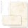 Briefpapier Set MARMOR BEIGE - 20-tlg. DL (ohne Fenster)