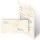 Briefpapier Set MARMOR BEIGE - 20-tlg. DL (ohne Fenster)
